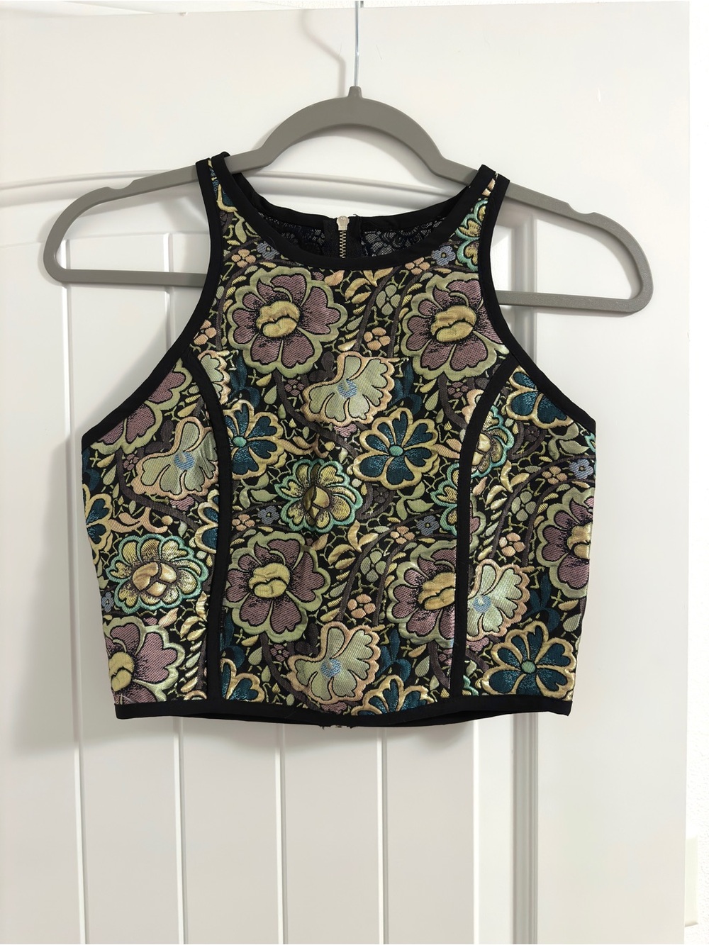Urban Outfitters Shiny Crop Top